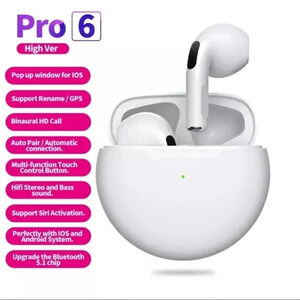22 hr battery life pro6 wireless b.tooth headset..